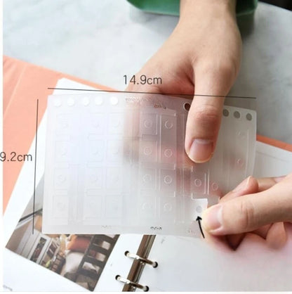 Self-Adhesive Binder Hole Stickers – Planner Reinforcement & Hanging Index Labels