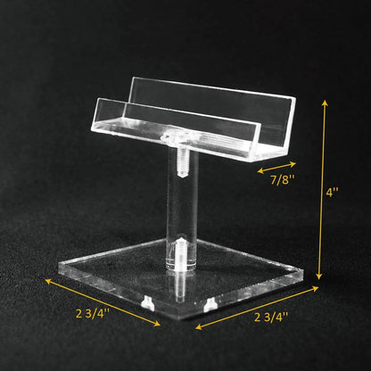 Acrylic Multi-Tier Glasses Display Stand