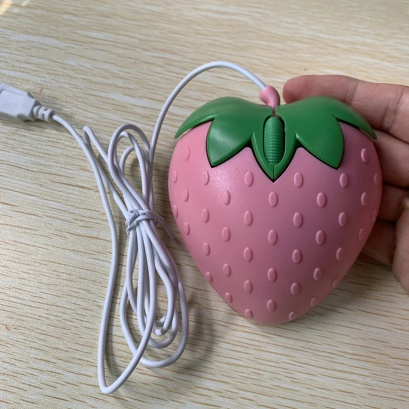 Pink Wired Gaming Mouse