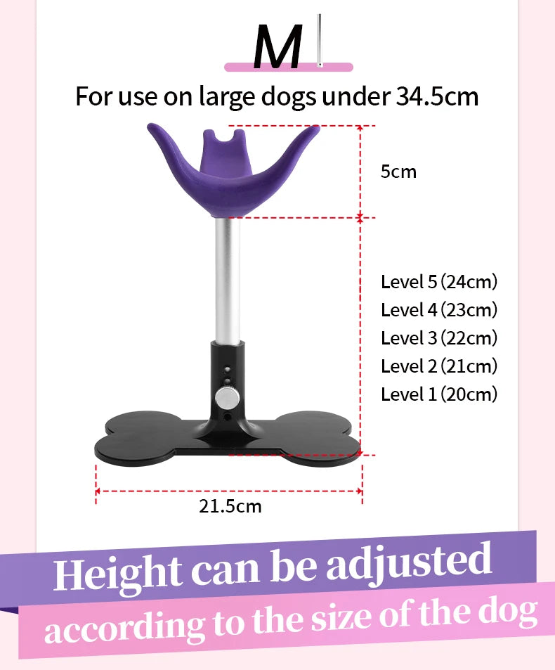 Adjustable Dog Grooming Standing Support Holder