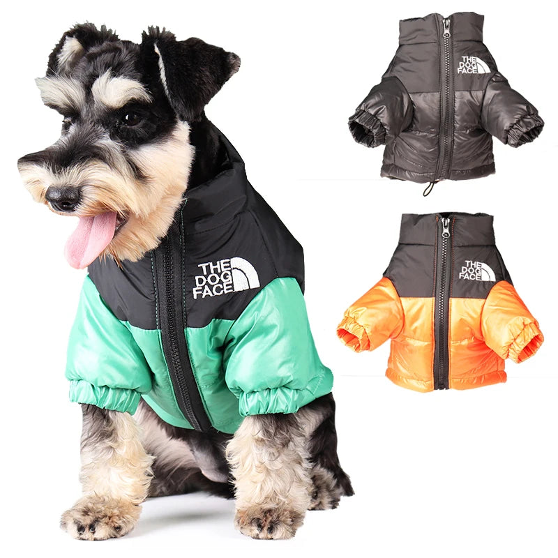 Large Reflective Dog Winter Jacket