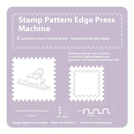 Notebook Border Embossing Punch