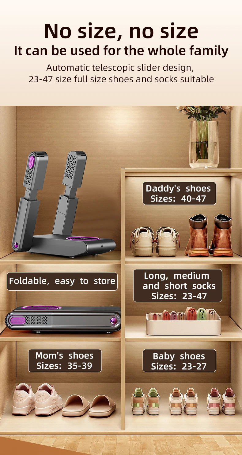 Intelligent Electric Shoe Dryer