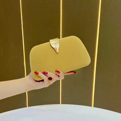 Velvet Evening Clutch Bag