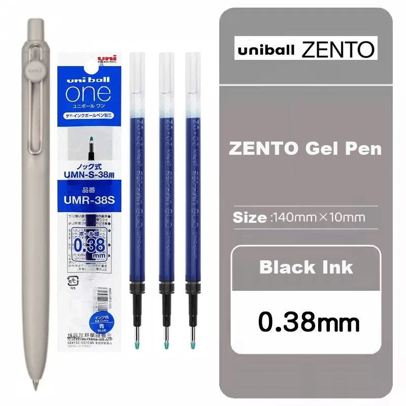 Uni ZENTO Gel Pen – Smooth Rollerball Writing Pen