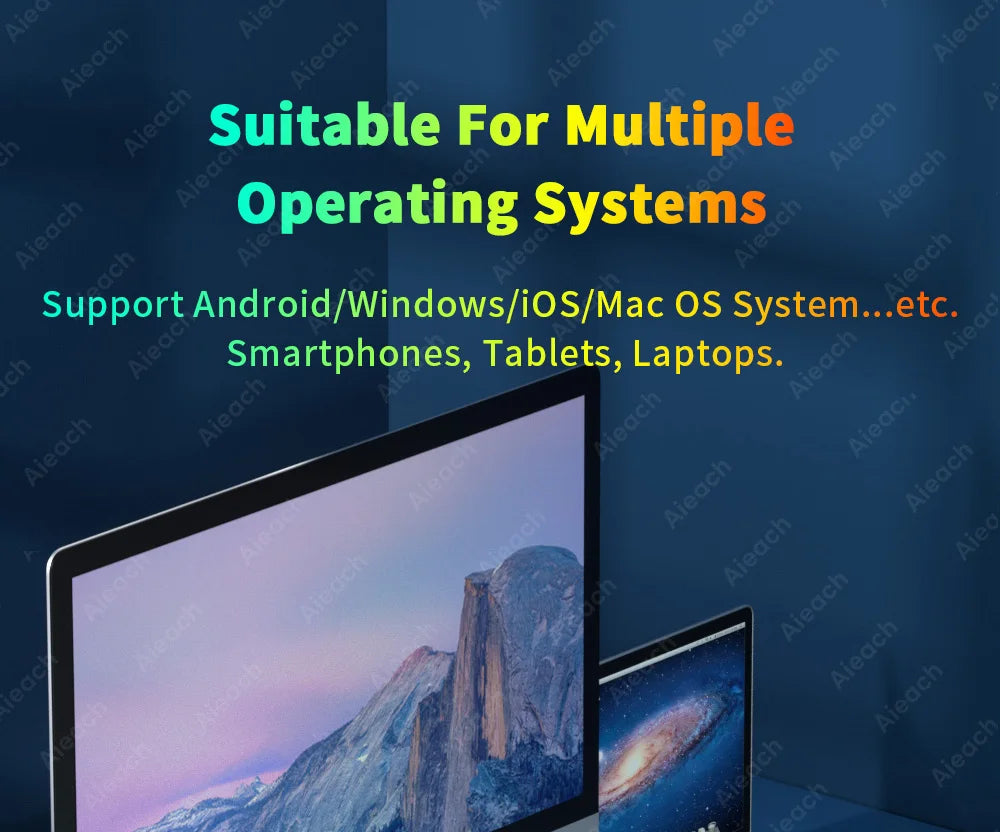 Wireless Bluetooth Keyboard with Touchpad