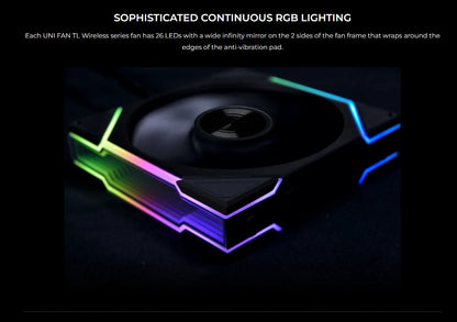 UNI FAN TL140 Wireless RGB Fan