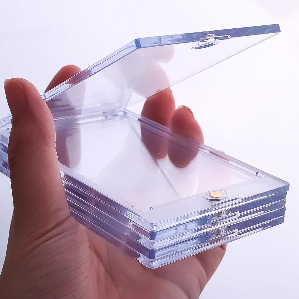 Magnetic Trading Card Protector with Display Stand