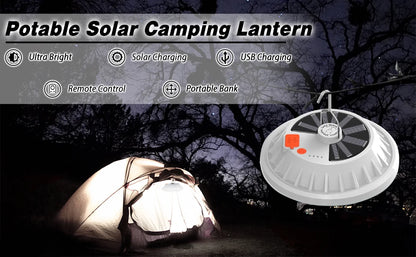 Solar Rechargeable Camping Lantern