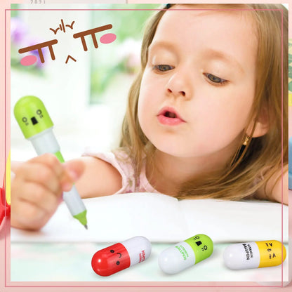 Cute Retractable Capsule Pens for School, Office & Party Favors