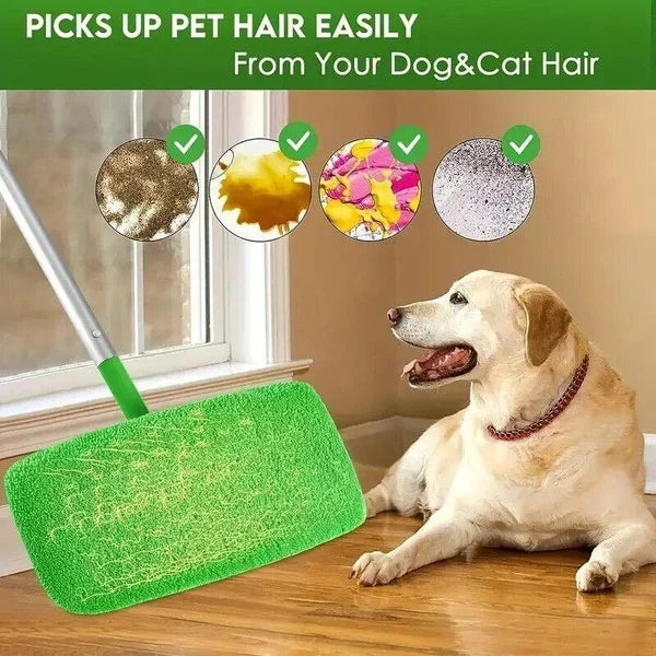 Reusable Microfiber Flat Mop Pad Set