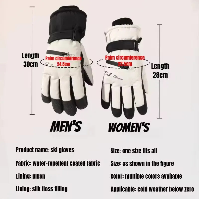 Thermal Winter Touchscreen Cycling Gloves