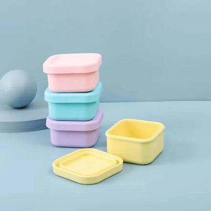 Silicone Baby Food Storage Container with Lid