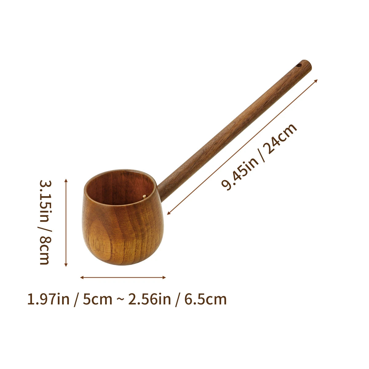 Natural Wooden Bath Spoon
