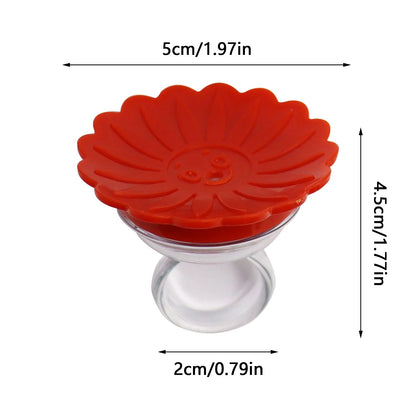 Flower Hummingbird Ring Feeder