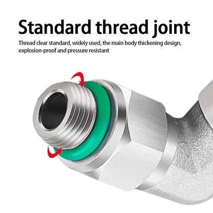 304 Stainless Steel Pneumatic Hose Connector Set