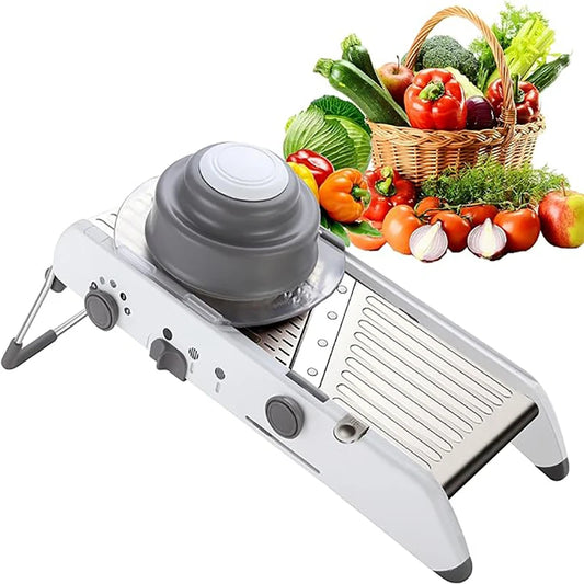Multifunction Manual Vegetable Slicer & Julienne Cutter
