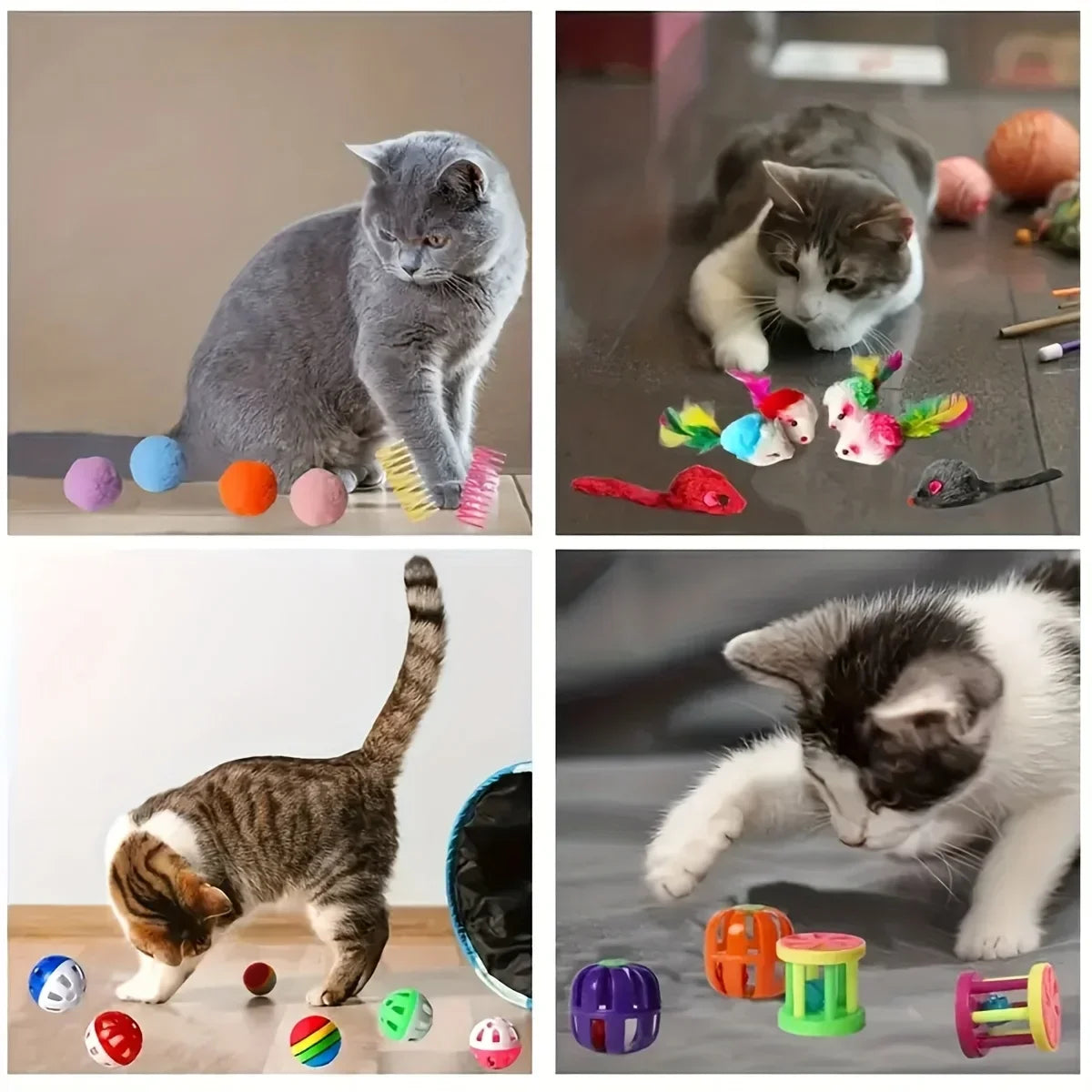 Mixed Cat Toy Set