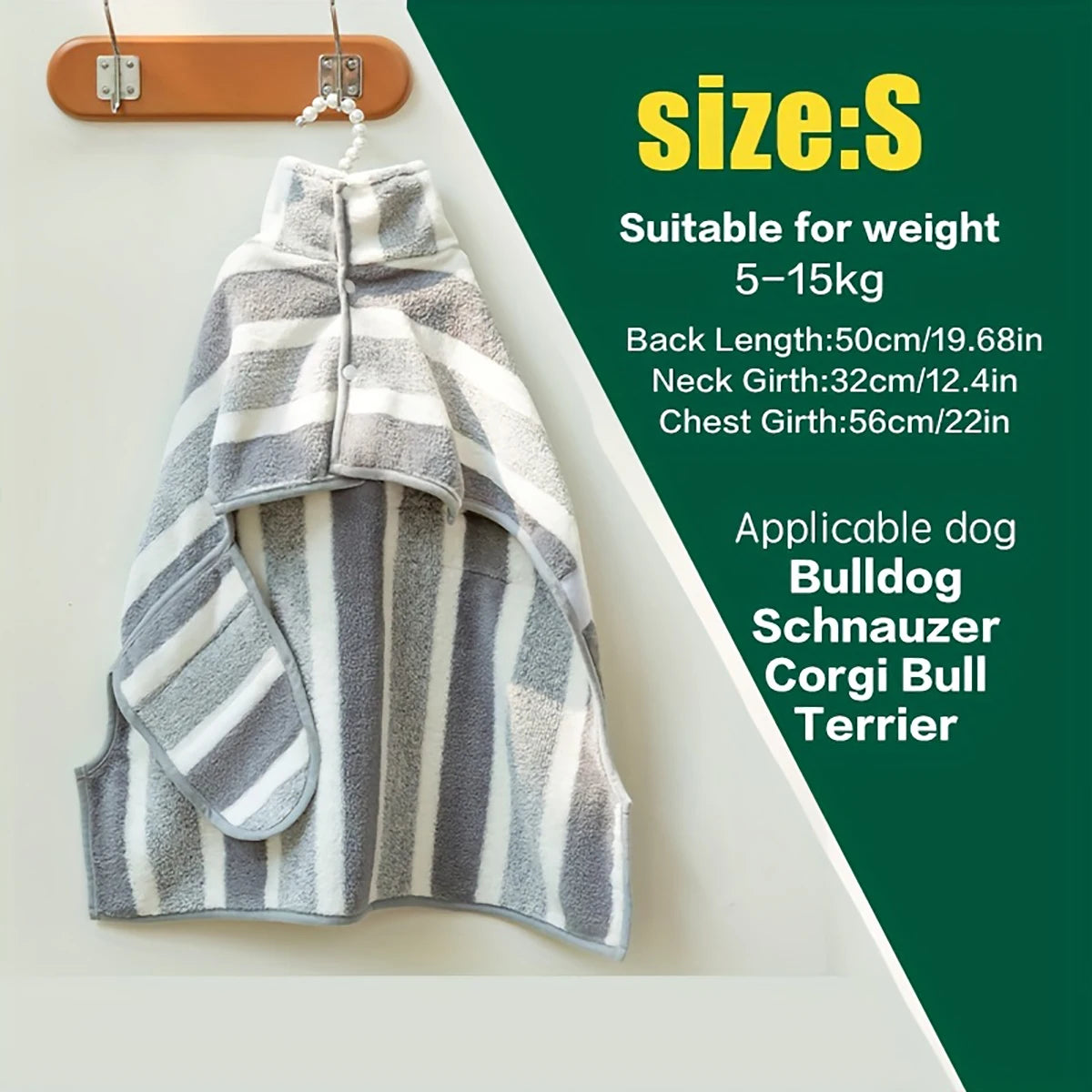 Quick-Drying Microfiber Pet Bath Towel