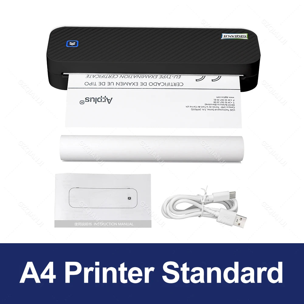 Portable A4 Bluetooth Thermal Printer