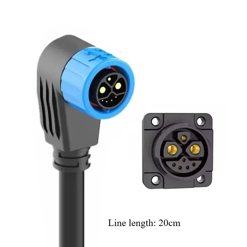 M23 IP67 Battery Charging Connector Plug – 50A