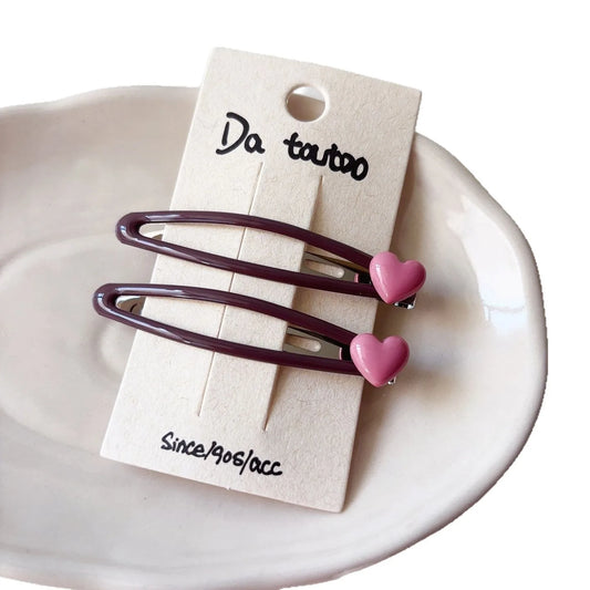 Korean Style Love Hair Clip
