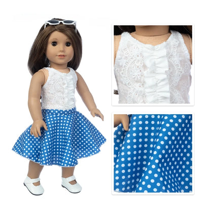 18 Inch  Baby Girl Doll Clothes