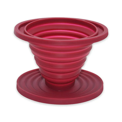 Collapsible Silicone Pour Over Coffee Dripper