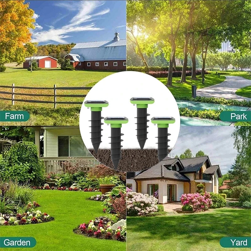 Solar Ultrasonic Animal Repeller Stake