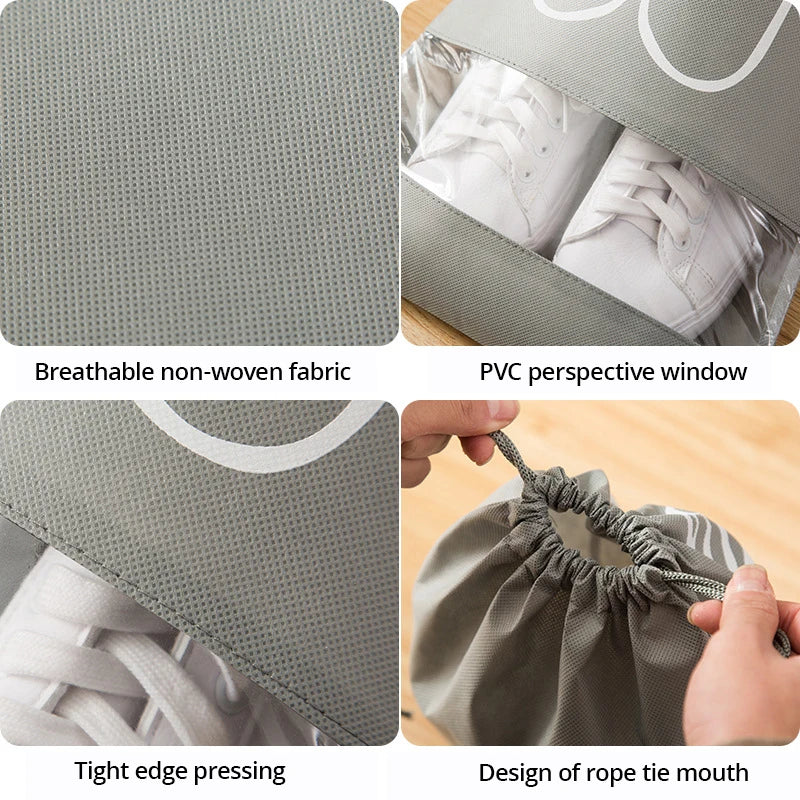Reusable Travel Shoe Storage Bags
