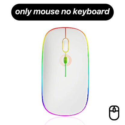Backlit Bluetooth Keyboard & Mouse Set
