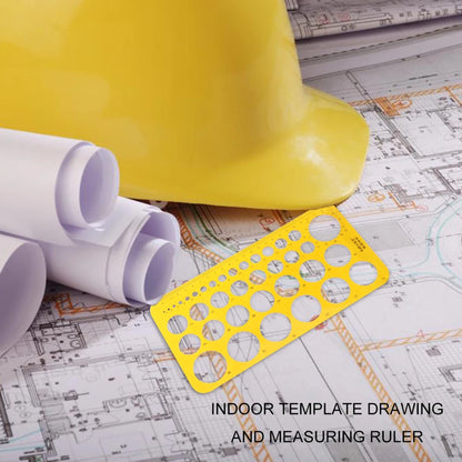 Circle Template Drawing Ruler