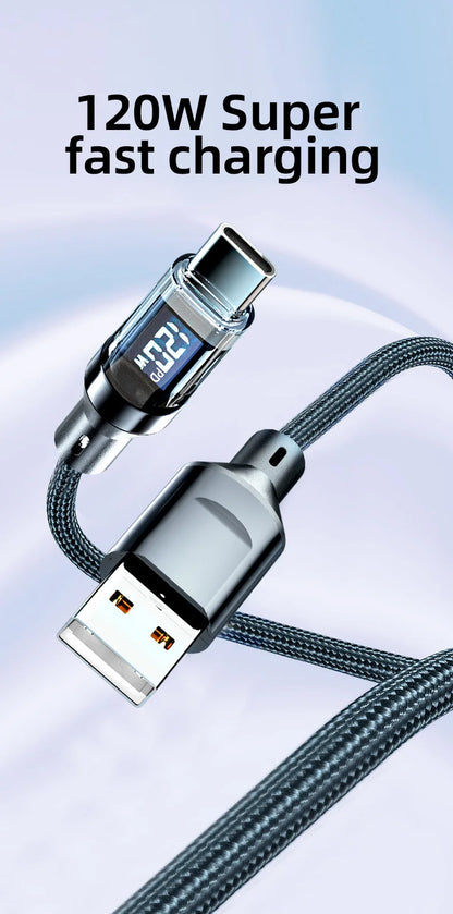 LCD Watt Display Charging Cable