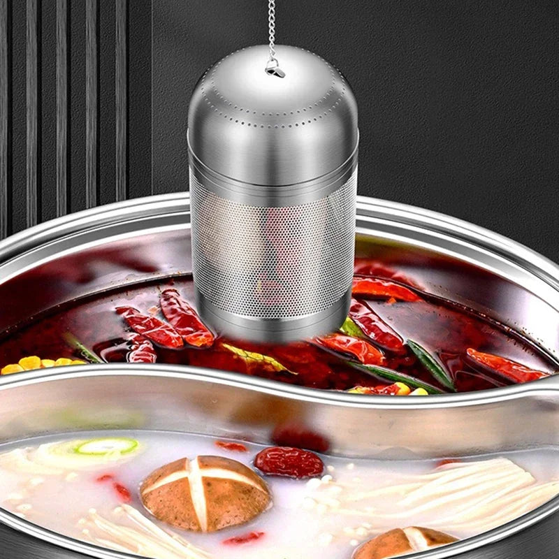 Stainless Steel Tea Infuser & Spice Strainer Ball