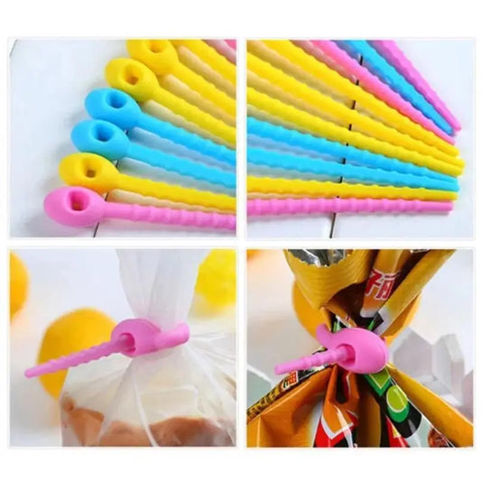 Reusable Silicone Bag Sealing Ties