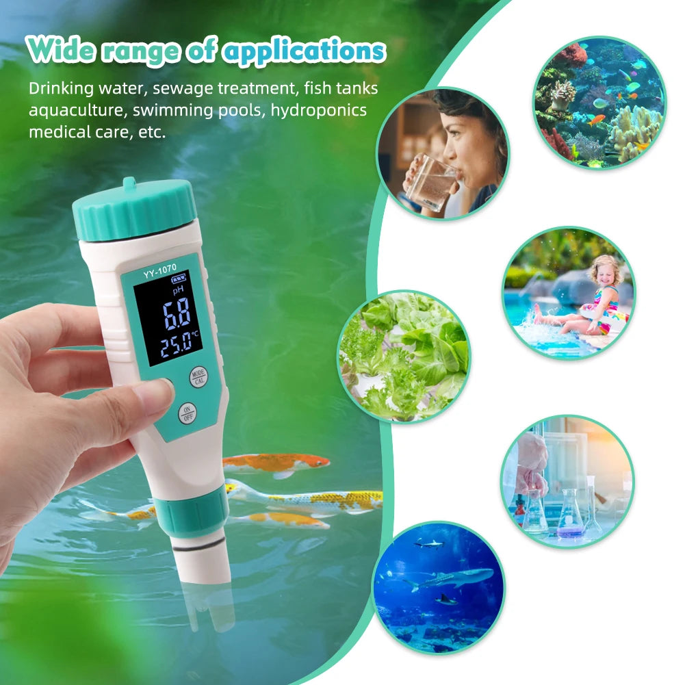 Digital Chlorine Meter PH Tester