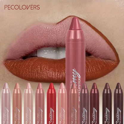 Matte Lip Liner & Lipstick