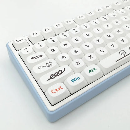 126-Key Graffiti PBT Keycap Set