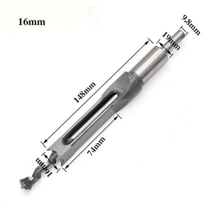 JUSTINLAU HSS square hole drill bit