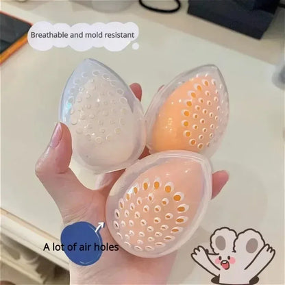 Travel Cosmetic Sponge Box