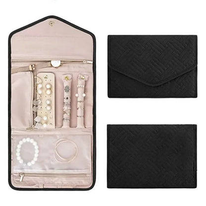 Foldable Portable Travel Jewelry Bag