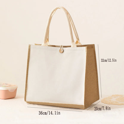 Canvas & Linen Everyday Tote Bag