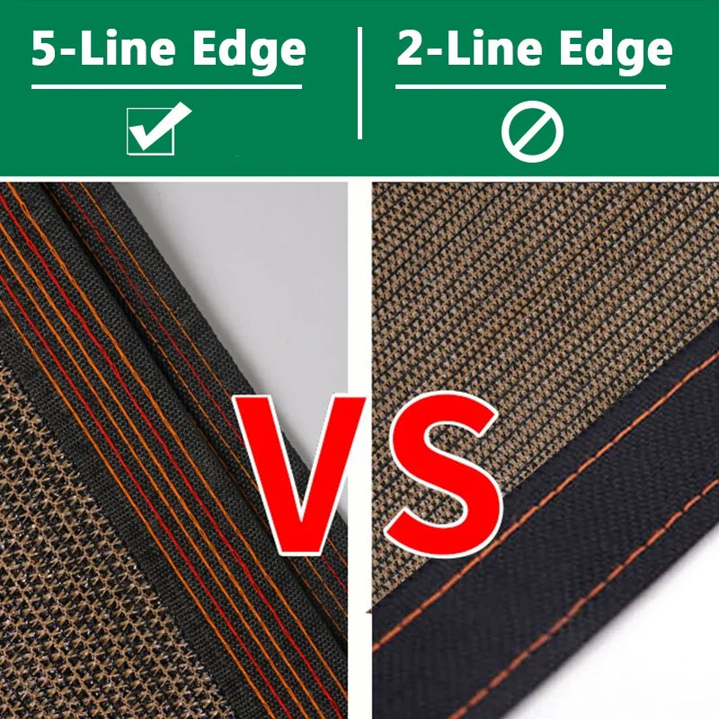 Heavy-Duty UV-Resistant Shade Cloth for Gardens, Pergolas & Greenhouses