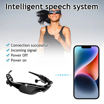 5.0 Smart Bluetooth Audio Listening to Music Sunglasses