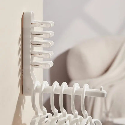 Space-Saving Foldable Clothes Hanger Organizer