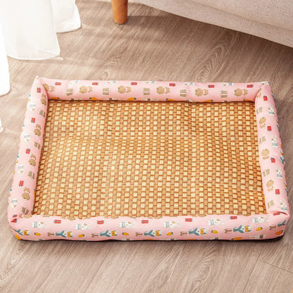 Cooling Rattan Pet Mat