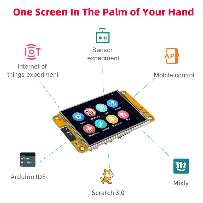 ESP32 2.8-Inch TFT LCD Development Board