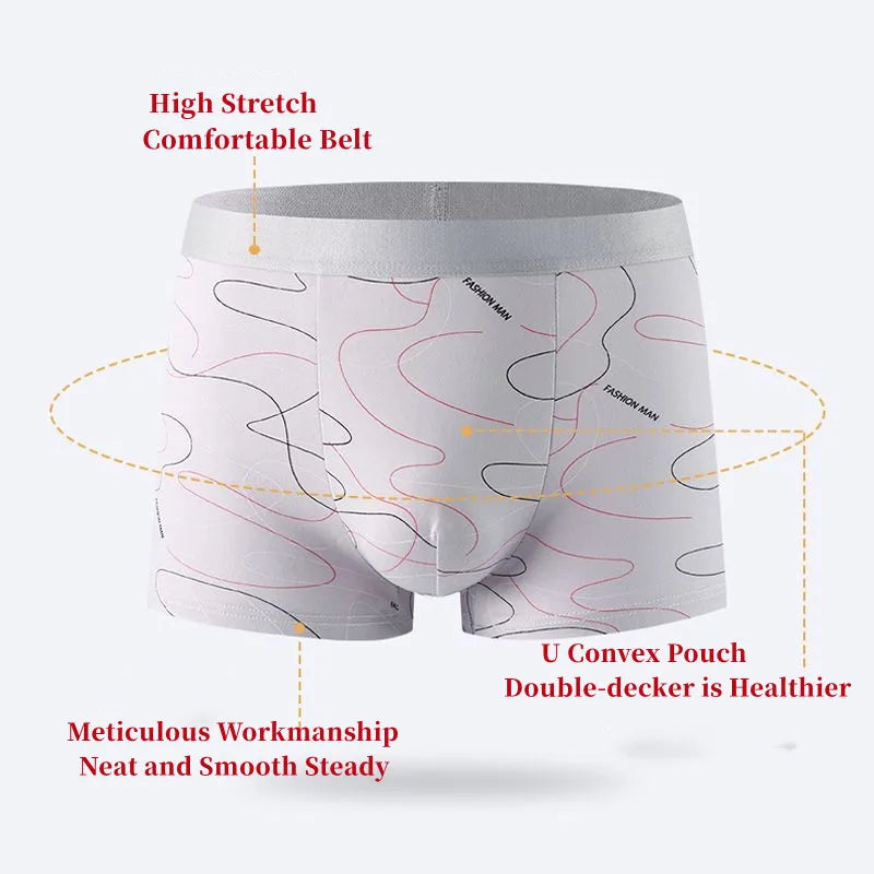 8Pcs/ Men's  Sexy U-shaped Underwear