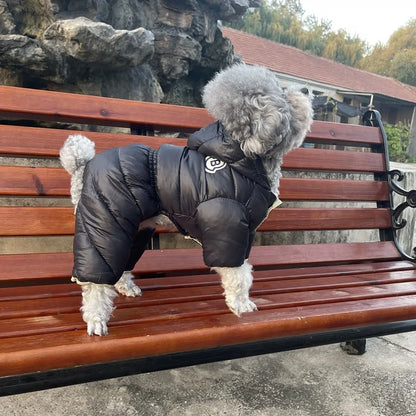 Waterproof Four-Legged Dog Jumpsuit Jacket