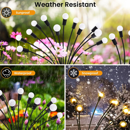 Solar Firefly Garden Lights